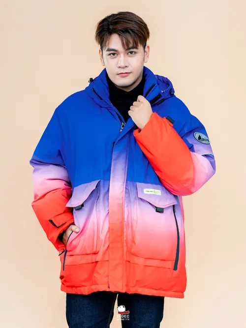 เช่าเสื้อกันหนาว ชาย รุ่น LAGOON สี แดง