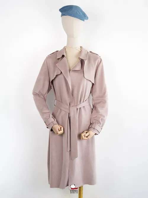 เช่าเสื้อเทรนช์โค้ท หญิง รุ่น GEE สี ชมพู