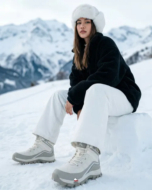 เช่ารองเท้าบูท หญิง รุ่น ORLANDDO สี ขาว