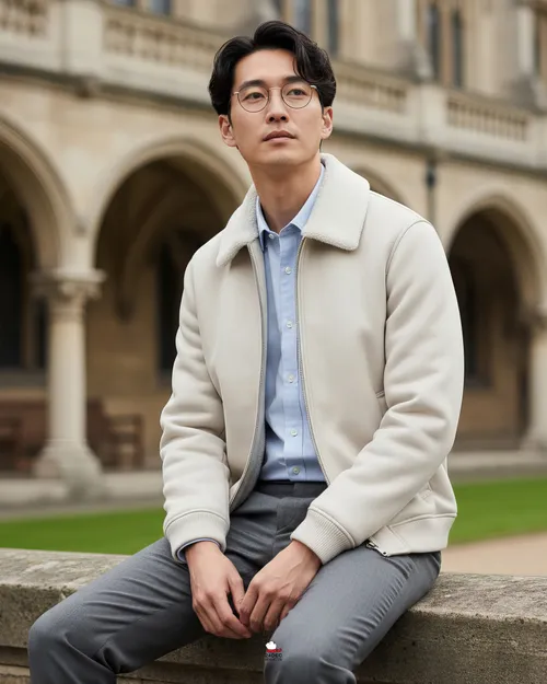 เช่าเสื้อแจ็คเก็ต ชาย รุ่น ROONEY สี ขาว