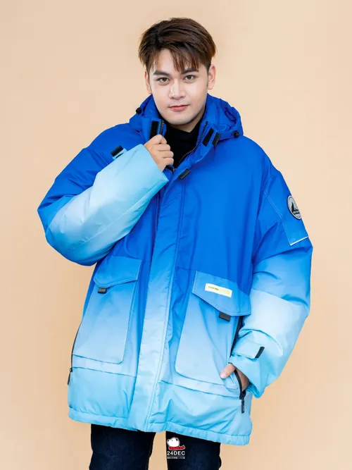 เช่าเสื้อกันหนาว ชาย รุ่น LAGOON สี ฟ้า