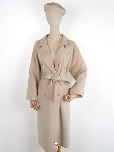 เช่าเสื้อโค้ท หญิง รุ่น CRETE สี ครีม