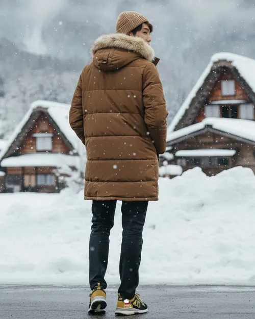 เช่าเสื้อกันหนาว ชาย รุ่น ISELTWALD สี น้ำตาล