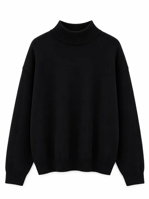 เช่าเสื้อคอเต่า ชาย รุ่น ETHAN สี ดำ