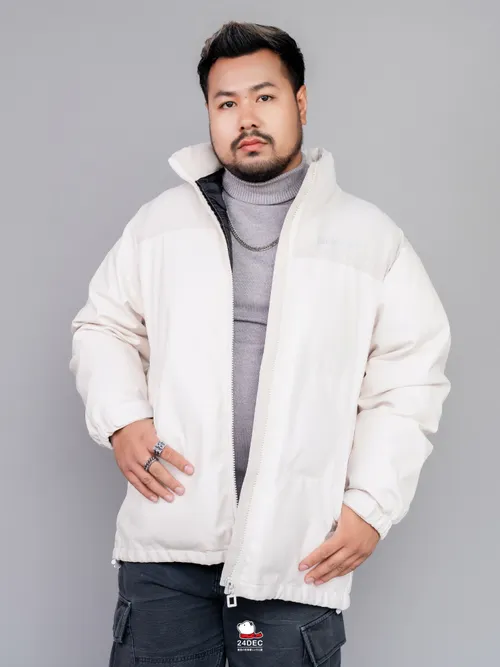 เช่าเสื้อกันหนาว ชาย รุ่น AIDANOVA สี ขาว