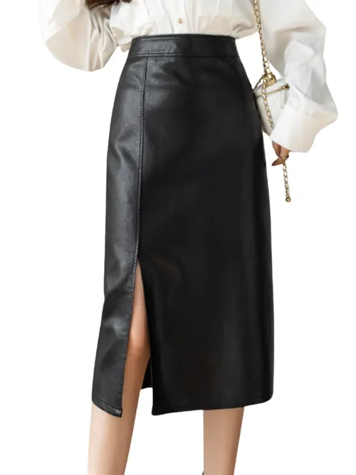 เช่ากระโปรง หญิง รุ่น LORIEN สี ดำ