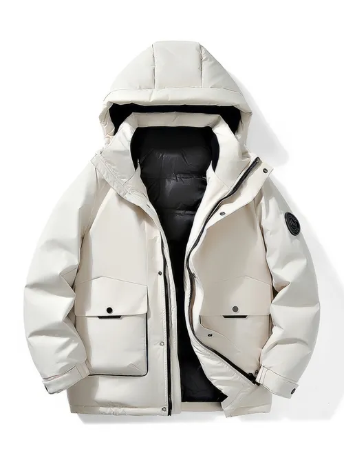 เช่าเสื้อกันหนาว ชาย รุ่น TITLIS สี ขาว