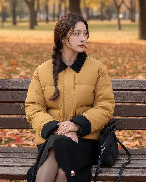 เช่าเสื้อกันหนาว หญิง รุ่น SATOMI สี เหลือง