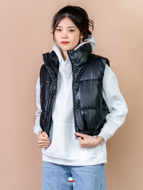 เช่าเสื้อกันหนาว หญิง รุ่น SAY SO สี ดำ