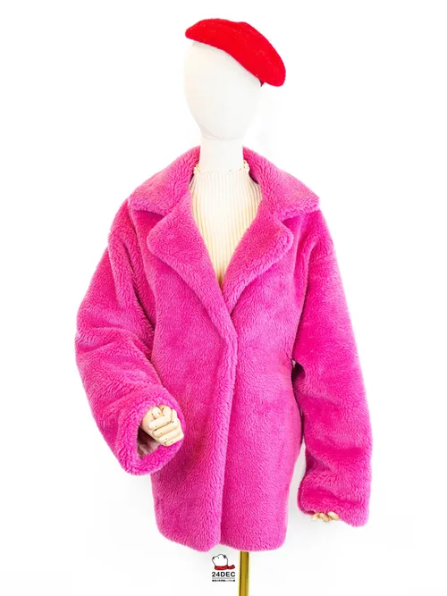 เช่าเสื้อขนเฟอร์ หญิง รุ่น RIHANNA สี ชมพู