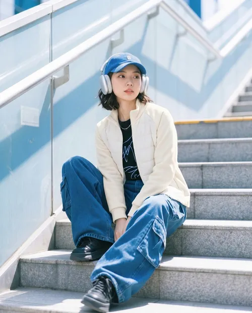 เช่าเสื้อแจ็คเก็ต หญิง รุ่น JOJI สี ขาว