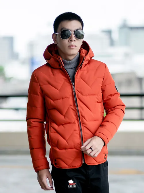 เช่าเสื้อกันหนาว ชาย รุ่น ENERGETIC สี ส้ม