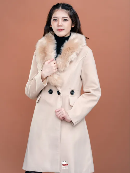 เช่าเสื้อโค้ท หญิง รุ่น WONDER สี น้ำตาล