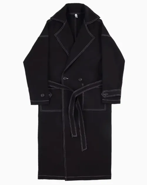 เช่าเสื้อเทรนช์โค้ท หญิง รุ่น ENID สี ดำ