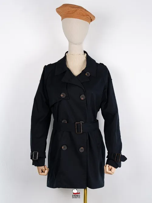 เช่าเสื้อเทรนช์โค้ท หญิง รุ่น CARMEN สี ดำ