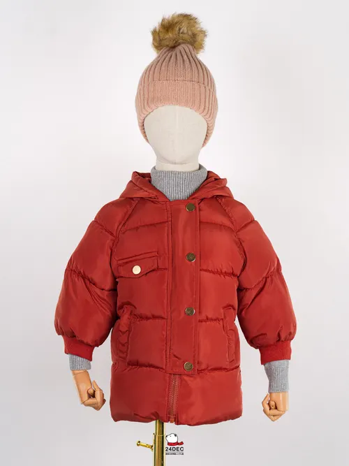 เช่าเสื้อกันหนาว เด็ก รุ่น DOKEY สี ส้ม