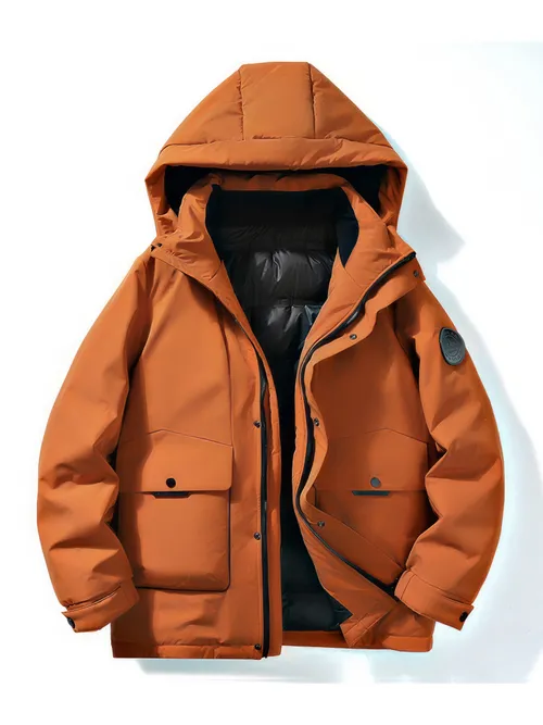 เช่าเสื้อกันหนาว ชาย รุ่น TITLIS สี ส้ม