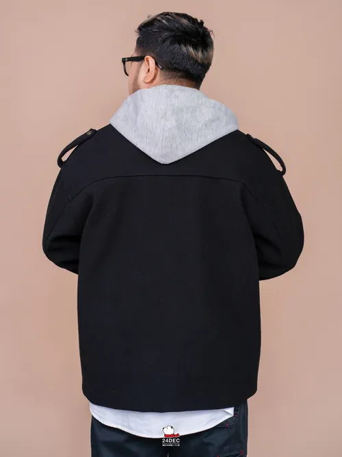 เช่าเสื้อโค้ท ชาย รุ่น DARWIN สี ดำ