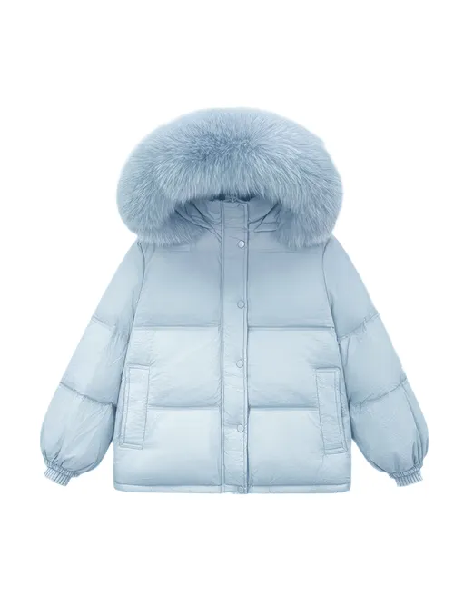 เช่าเสื้อกันหนาว หญิง รุ่น SMOGEN สี ฟ้า 