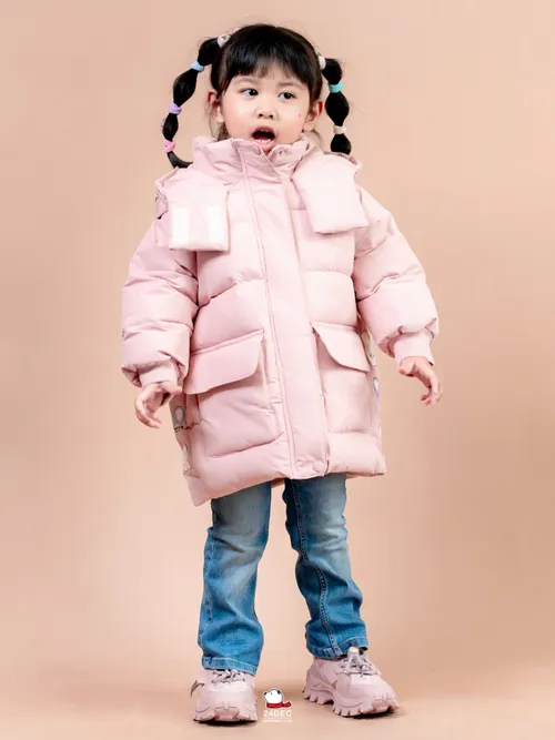 เช่าเสื้อกันหนาว เด็ก รุ่น YANGYANG สี ชมพู