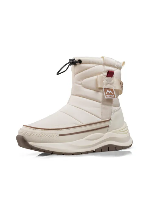 ( * หยุดเช่า * ) เช่ารองเท้าบูท หญิง รุ่น WINTER สี ครีม