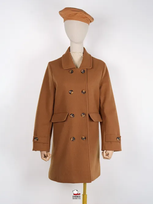 เช่าเสื้อโค้ท หญิง รุ่น HIDEKO สี น้ำตาล