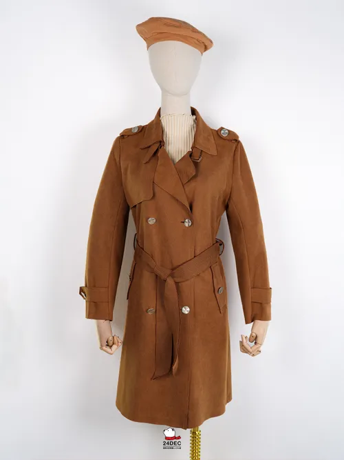 เช่าเสื้อเทรนช์โค้ท หญิง รุ่น LILTOUCH สี น้ำตาล