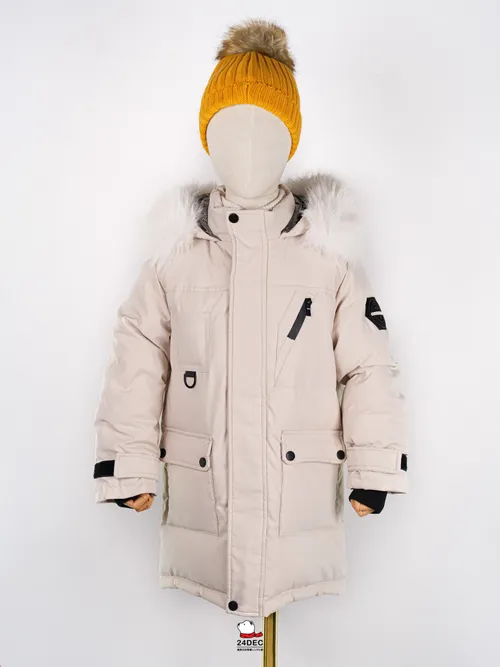 เช่าเสื้อกันหนาว เด็ก รุ่น GAVIN สี ขาว