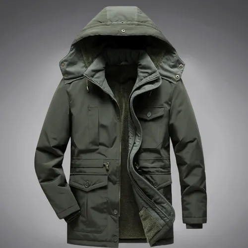 เช่าเสื้อกันหนาว ชาย รุ่น FOREST สี เขียว