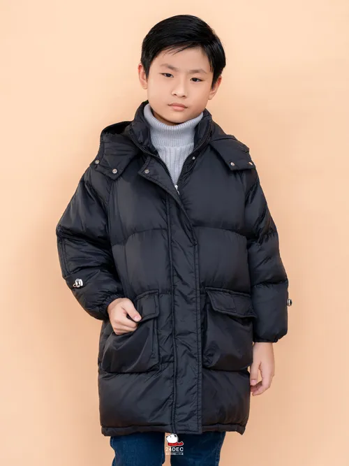 เช่าเสื้อกันหนาว เด็ก รุ่น HARAJUKU สี ดำ