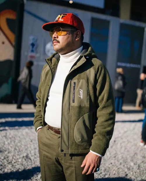 เช่าเสื้อแจ็คเก็ต ชาย รุ่น ITAEWON สี เขียว