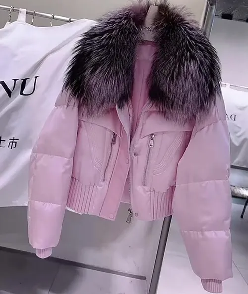 เช่าเสื้อกันหนาว หญิง รุ่น SMOOTHIE สี ชมพู