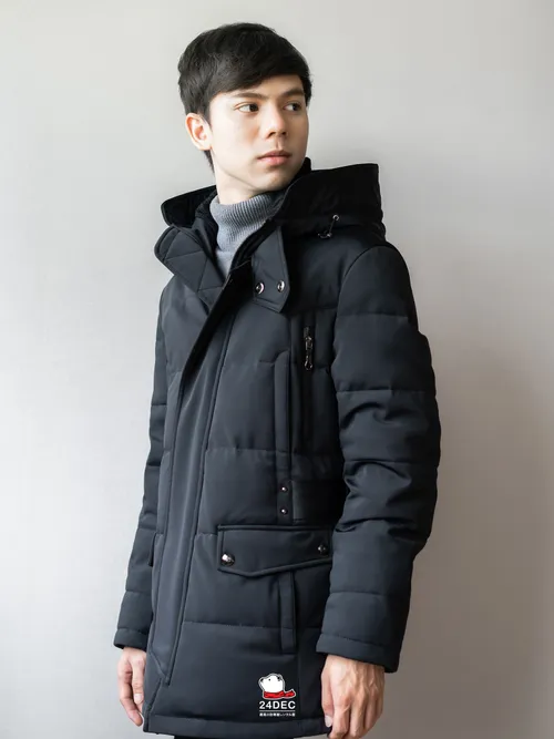 เช่าเสื้อกันหนาว ชาย รุ่น NEW DELHI สี ดำ