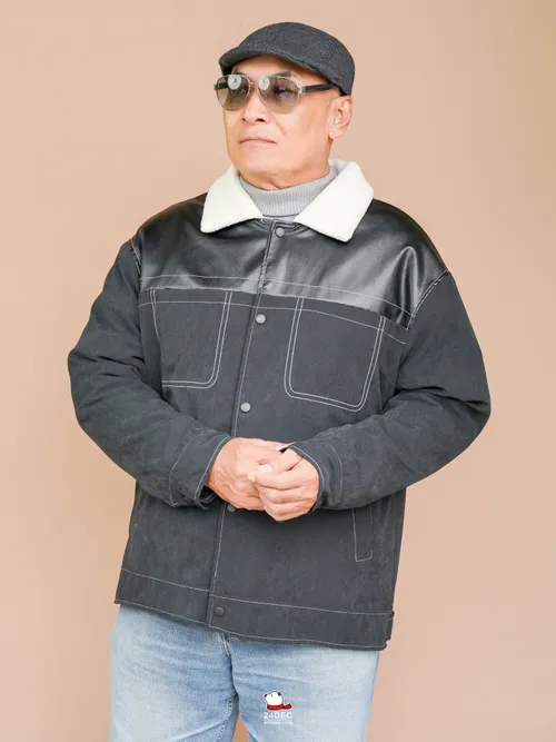 เช่าเสื้อแจ็คเก็ต ชาย รุ่น IVAN สี ดำ