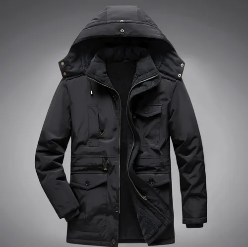 เช่าเสื้อกันหนาว ชาย รุ่น FOREST สี ดำ