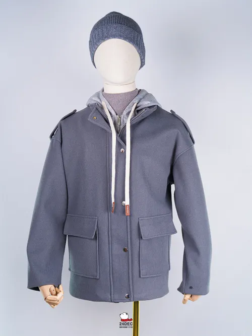 เช่าเสื้อโค้ท ชาย รุ่น DARWIN สี เทา