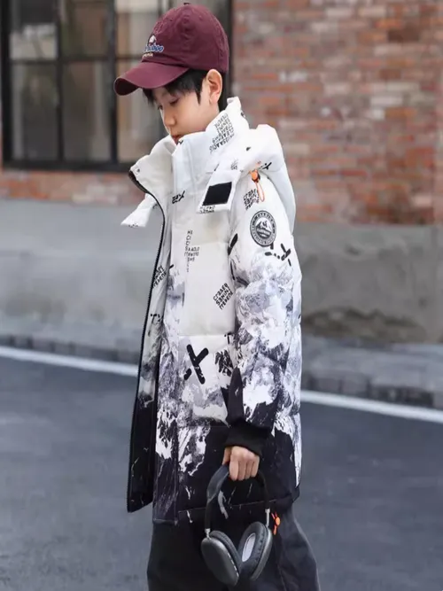 เช่าเสื้อกันหนาว เด็ก รุ่น GOKADA สี ดำ