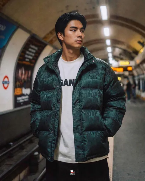 เช่าเสื้อกันหนาว ชาย รุ่น BLEWETT สี เขียว