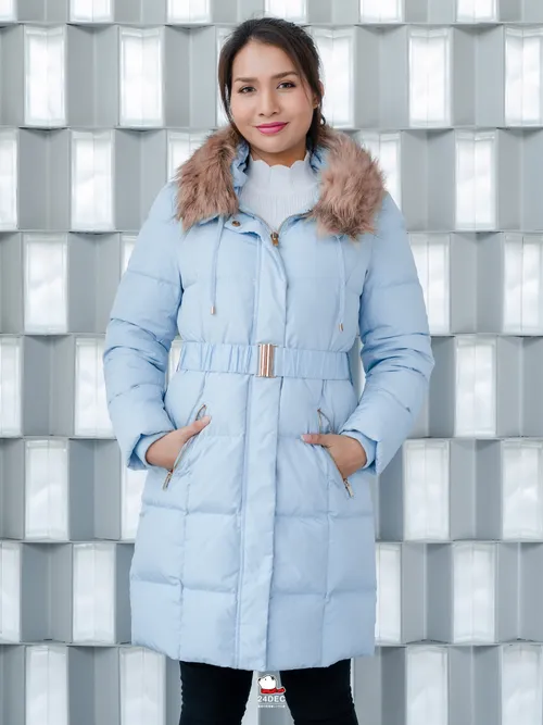 เช่าเสื้อกันหนาว หญิง รุ่น LULLABY สี ฟ้า