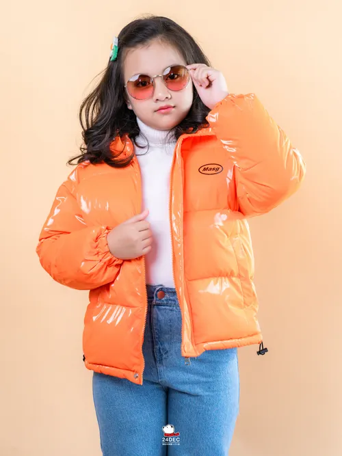 เช่าเสื้อกันหนาว เด็ก รุ่น SWING สี ส้ม