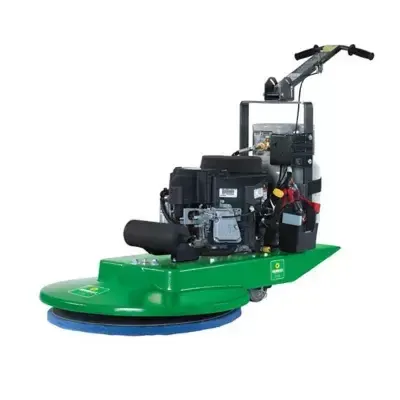 Propane-Powered 28-Inch Floor Burnisher with 110-Volt Starter