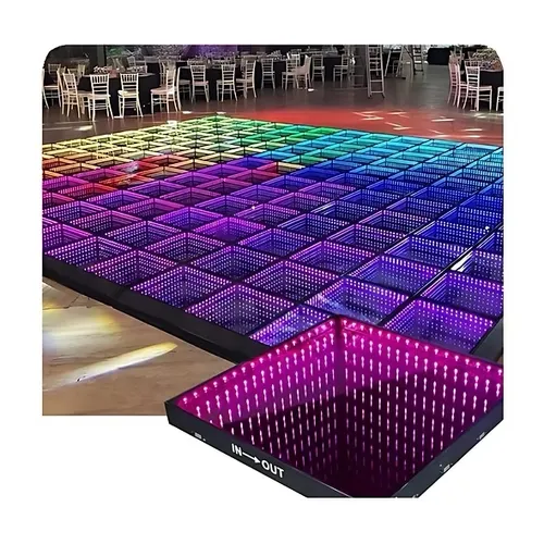 3D LED Mirror Dance Floor