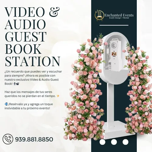 Video/Audio Guest Book Station