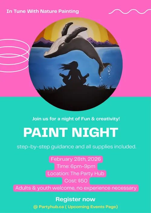 In Tune With Nature Paint Night