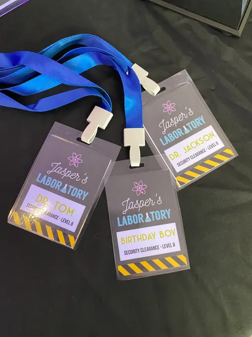 Personalized Scientist ID Badge