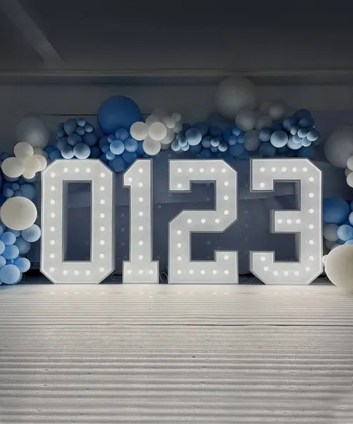 3FT Marquee Numbers
