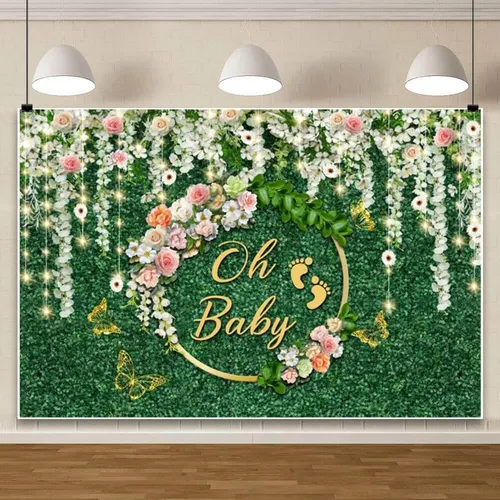 Oh Baby Backdrop (8x6ft)
