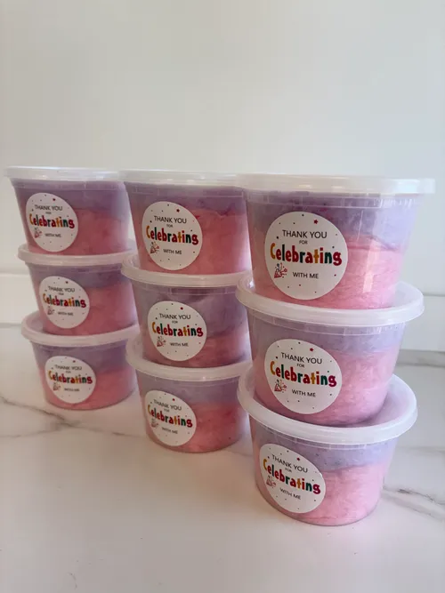 Cotton Candy Party Favours