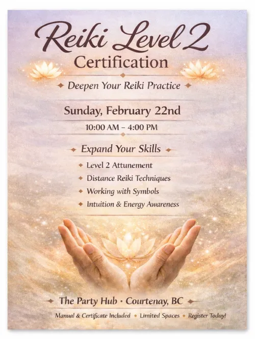 Reiki Level 2 Certification