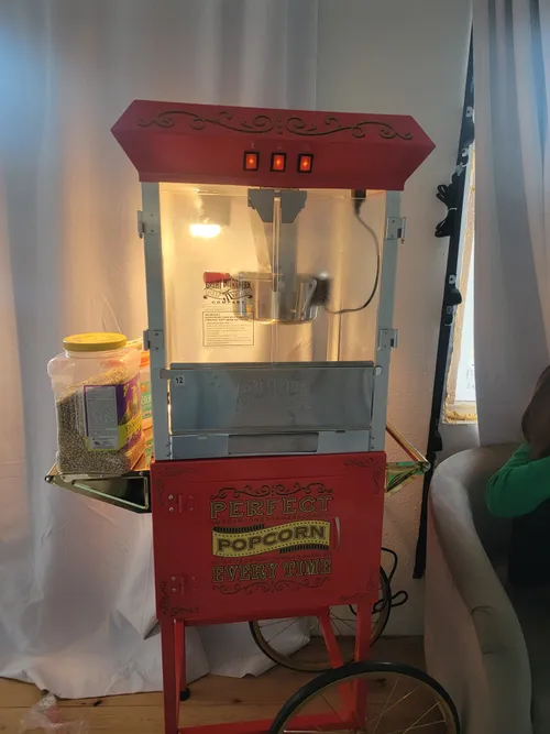 Theater popcorn popper 10oz kettle